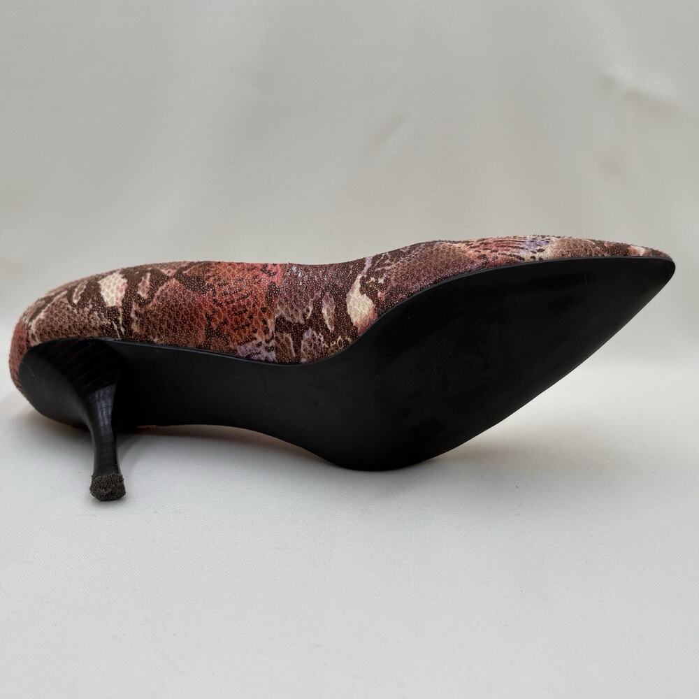 Nine & Company Faux Snake Skin Women's Dress Shoes - 3" Heel - Size 10 M - Picture 12 of 14